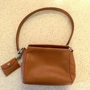 Vintage Ferragamo shoulder bag with keychain purse